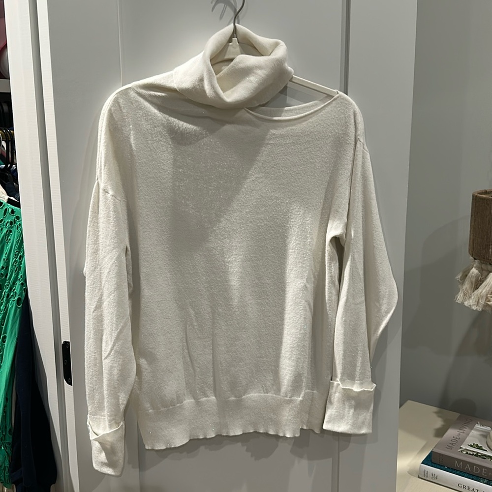 Revolve Cold Shoulder Turtle Neck